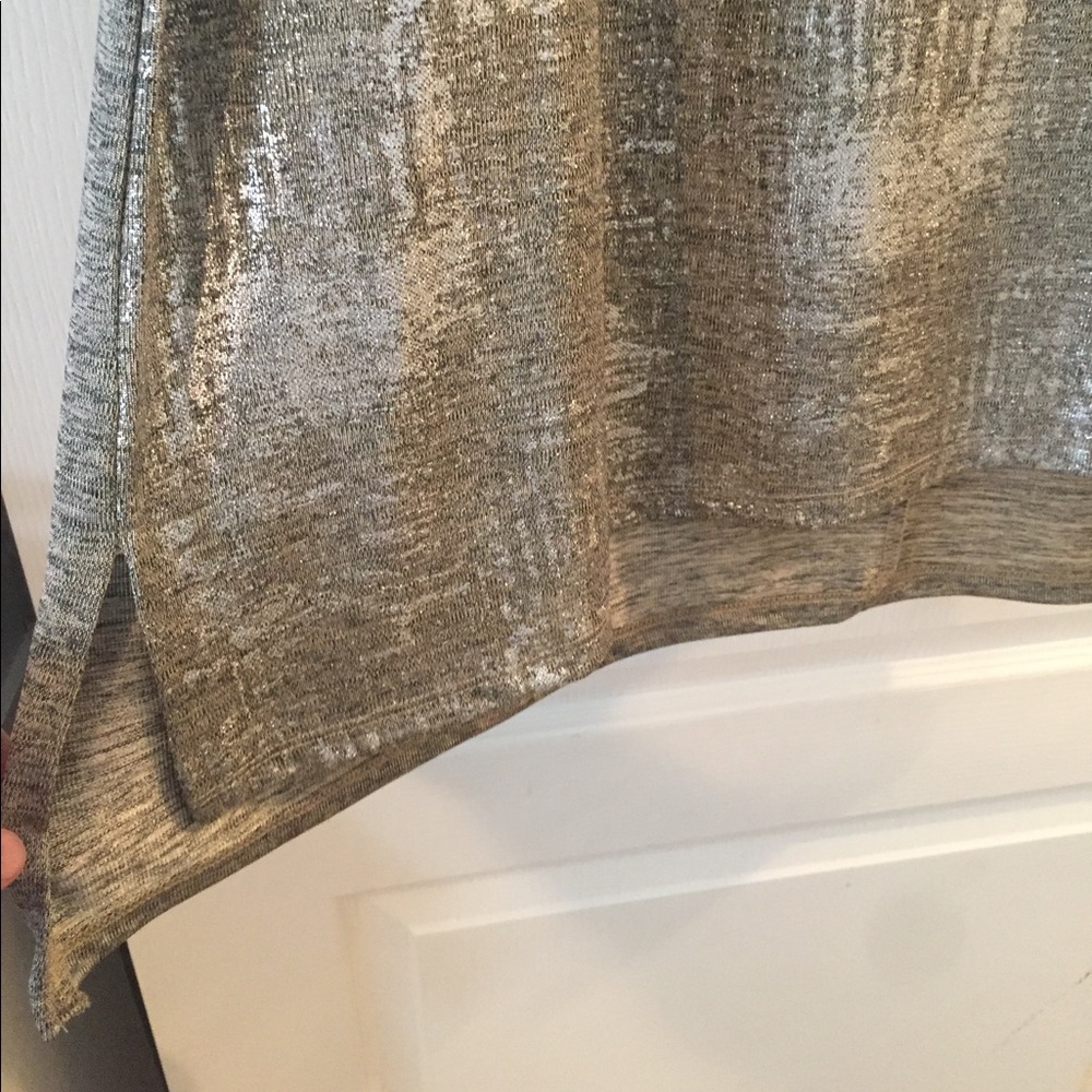 3x Silver & Gray Metallic Tunic Tee - Picture 5 of 9